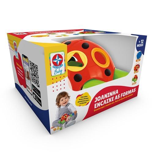 Joaninha Encaixe as Formas - Estrela - 1