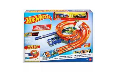 Hot Wheels Pista Action Circuito Giro Veloz - HTK17 - Mattel