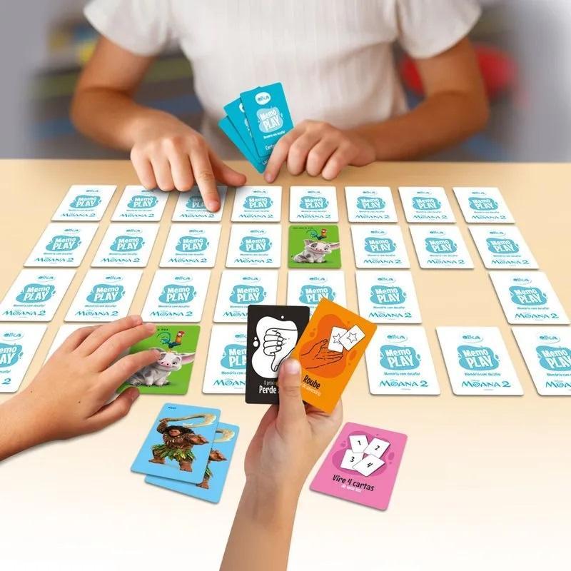Jogo Memo Play - Moana 2 - Elka - 2