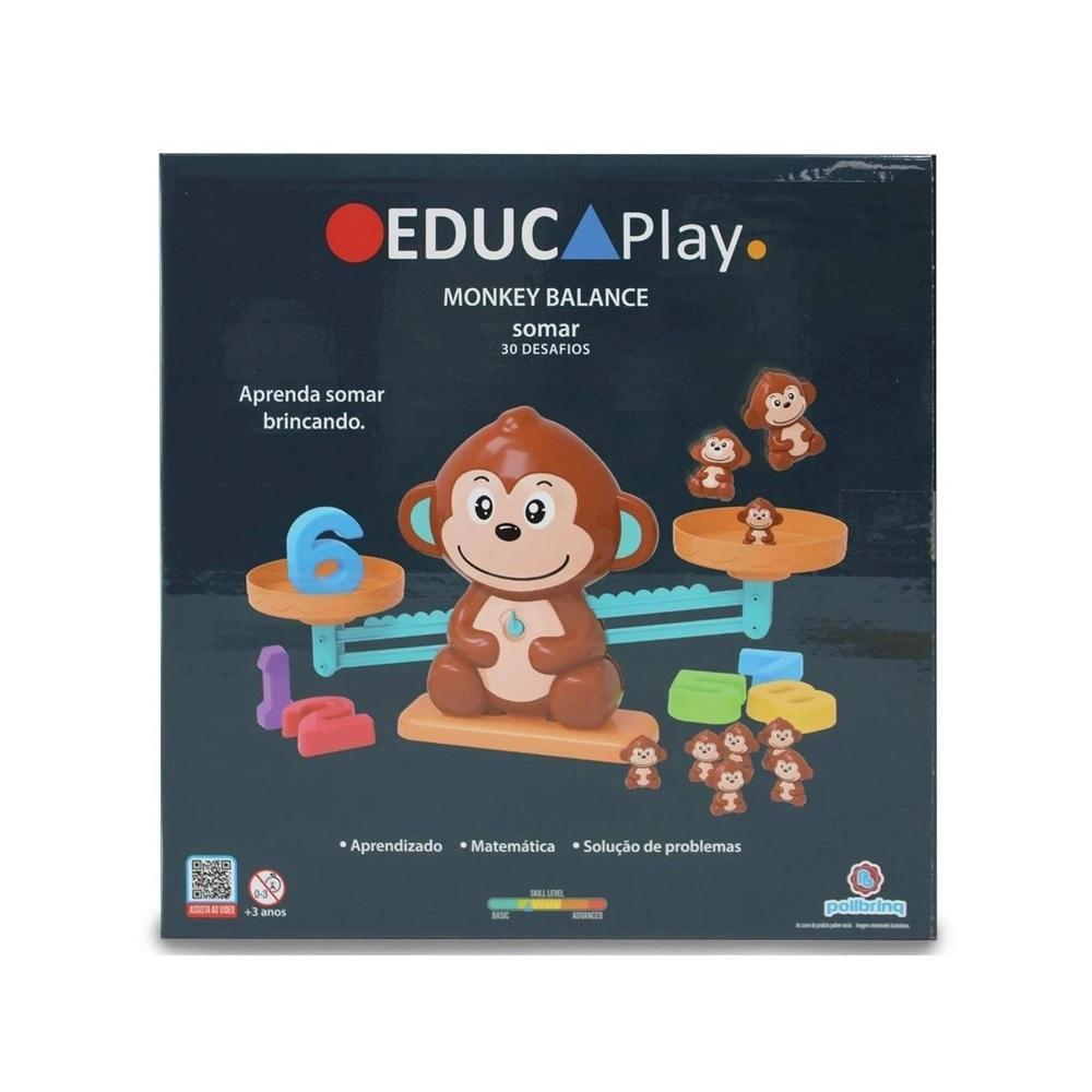 Jogo Educativo Balança Macaco - Polibrinq - 1