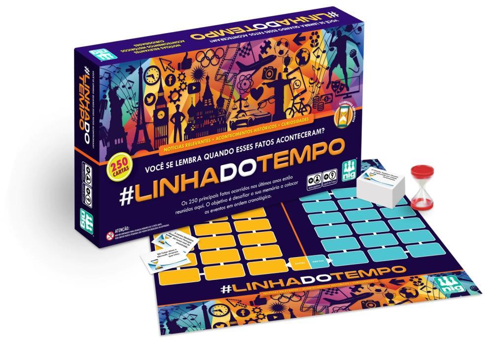 Jogo Linha do Tempo  - Nig Brinquedos - 1
