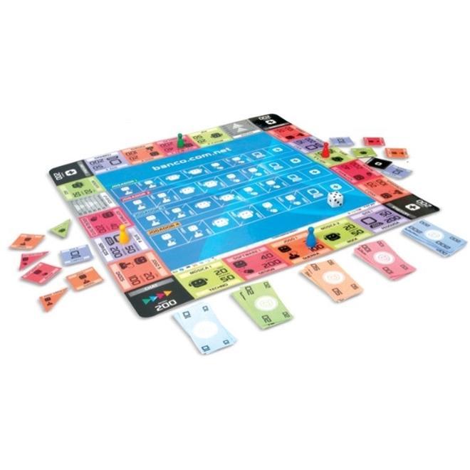 Jogo De Tabuleiro Banco.com.net - Nig Brinquedos - 2