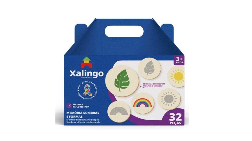 Jogo da Memória Sombras e Formas - Xalingo - 1