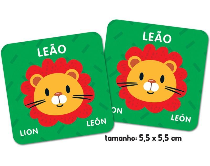 Jogo de Memória Trilingue - Toyster - 3