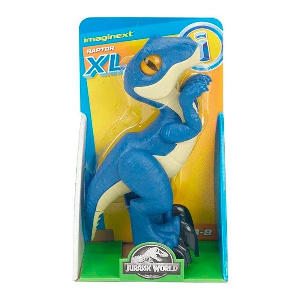Imaginext Jurassic World Boneco T-rex Xl Gwn99 - Azul - 1