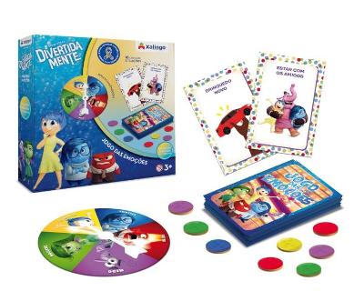 Jogo das Emoções Divertidamente 18 Cartas - Xalingo