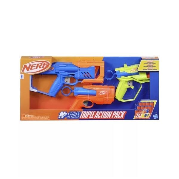 Lançador de Dardos Nerf N Triple Action Pack F9841 - Hasbro - 2