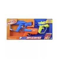Lançador de Dardos Nerf N Triple Action Pack F9841 - Hasbro - 2