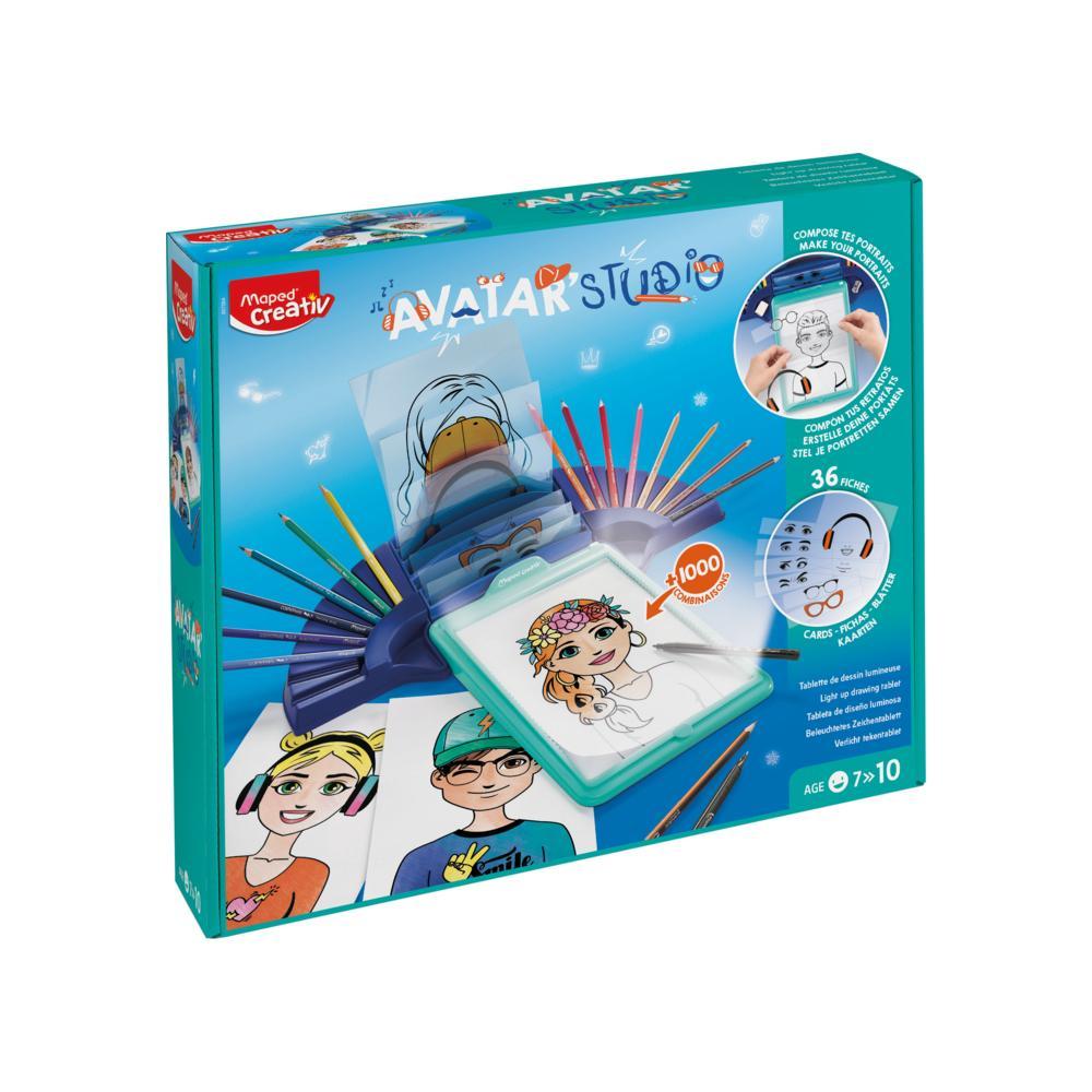 Kit Creativ Lousa de Desenho Avatar Studio – Maped - 1