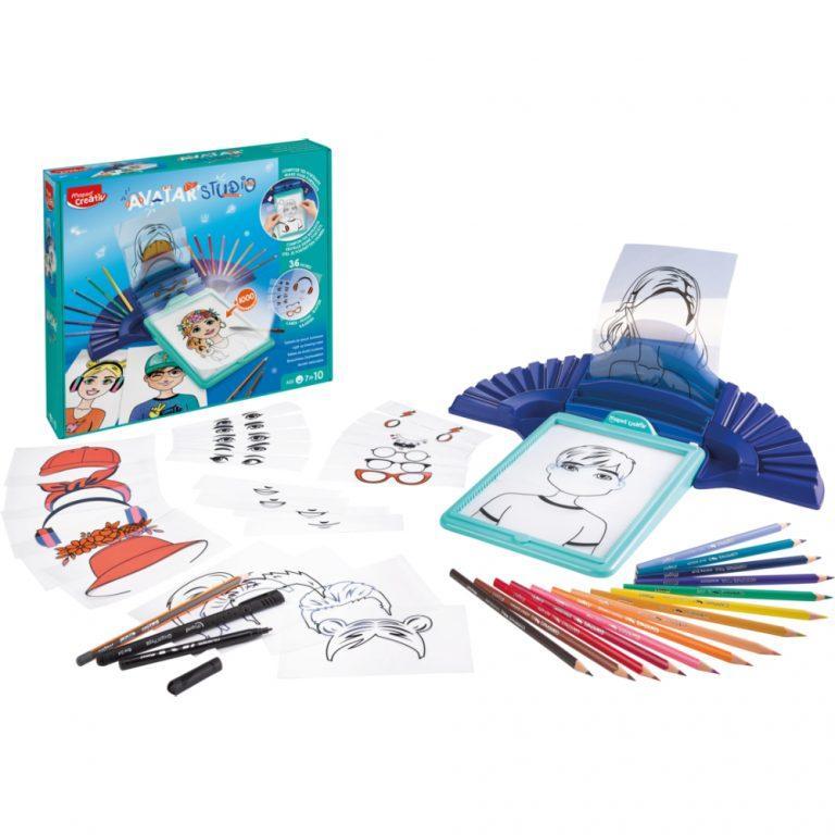 Kit Creativ Lousa de Desenho Avatar Studio – Maped - 2