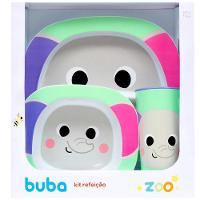 Kit Refeição Infantil Bubazoo Elefante - Buba - 1