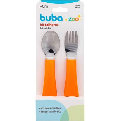 Kit Talher Bubazoo Laranja - Buba