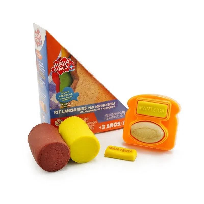 Kit Lanchinhos Pão com Manteiga - Massa Estrela - 1