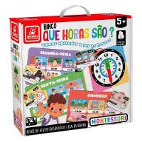 Jogo Bingo Que Horas São Montessori - Brincadeira de Criança - 3