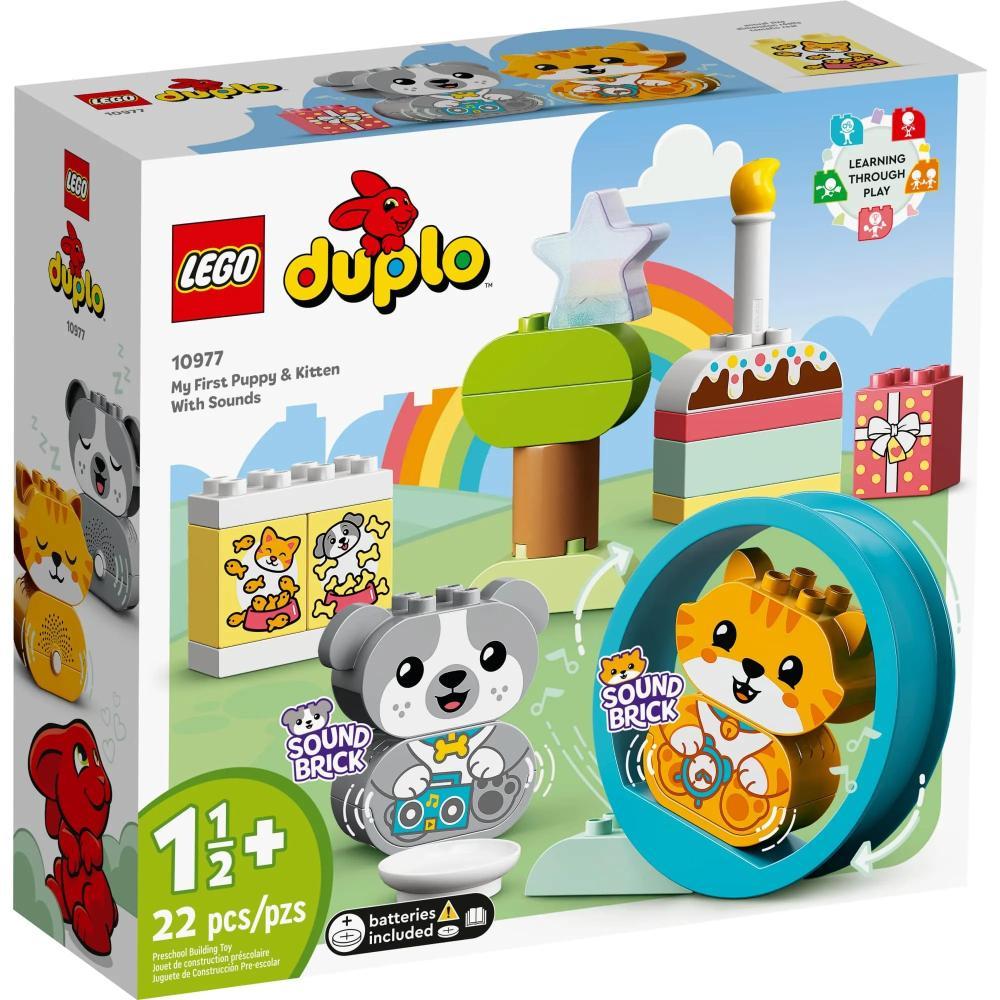 Lego Meu Primeiro Cachorrinho e Gatinho Com Sons - 10977 - 4