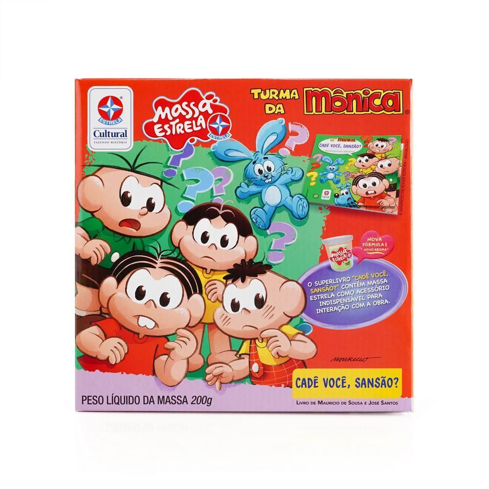Livro Cadê você Sansão com Super Massa - Estrela - 1