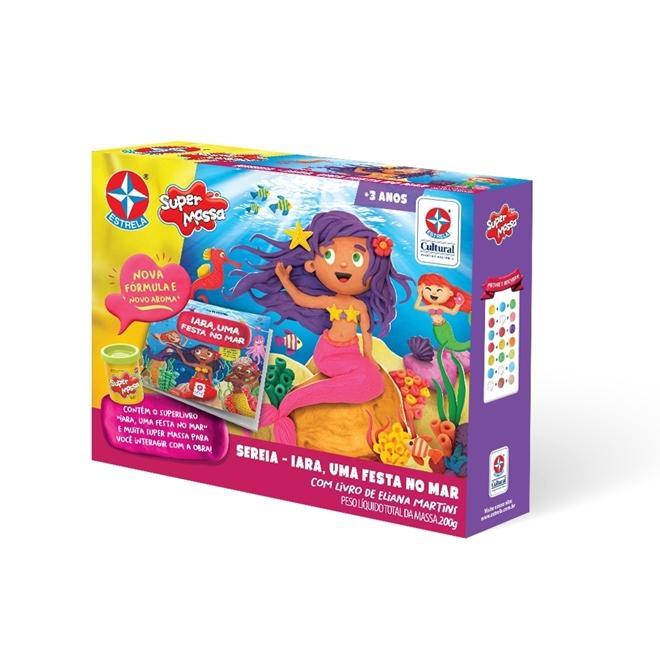 Livro Iara uma Festa no Mar com Super Massa - Estrela - 1