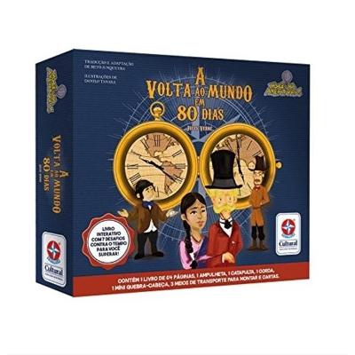 Livro Infantil Volta ao Mundo em 80 Dias - Estrela Cultural
