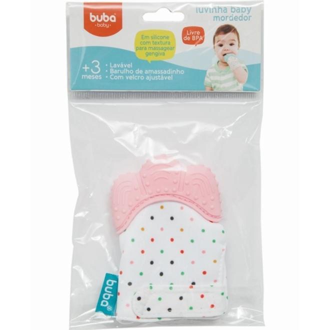 Luvinha Mordedor Silicone Rosa - Buba - 4
