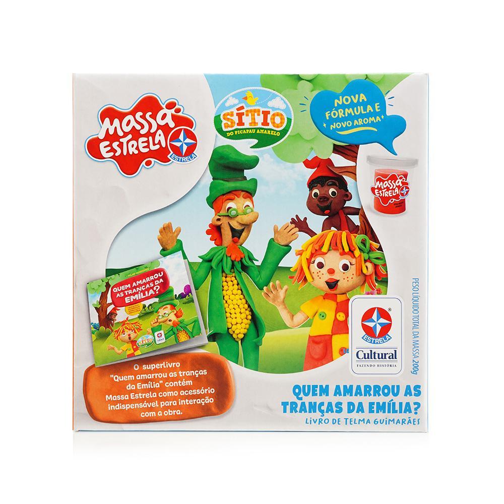Livro Quem Amarrou as Tranças da Emilia Super Massa -Estrela - 1