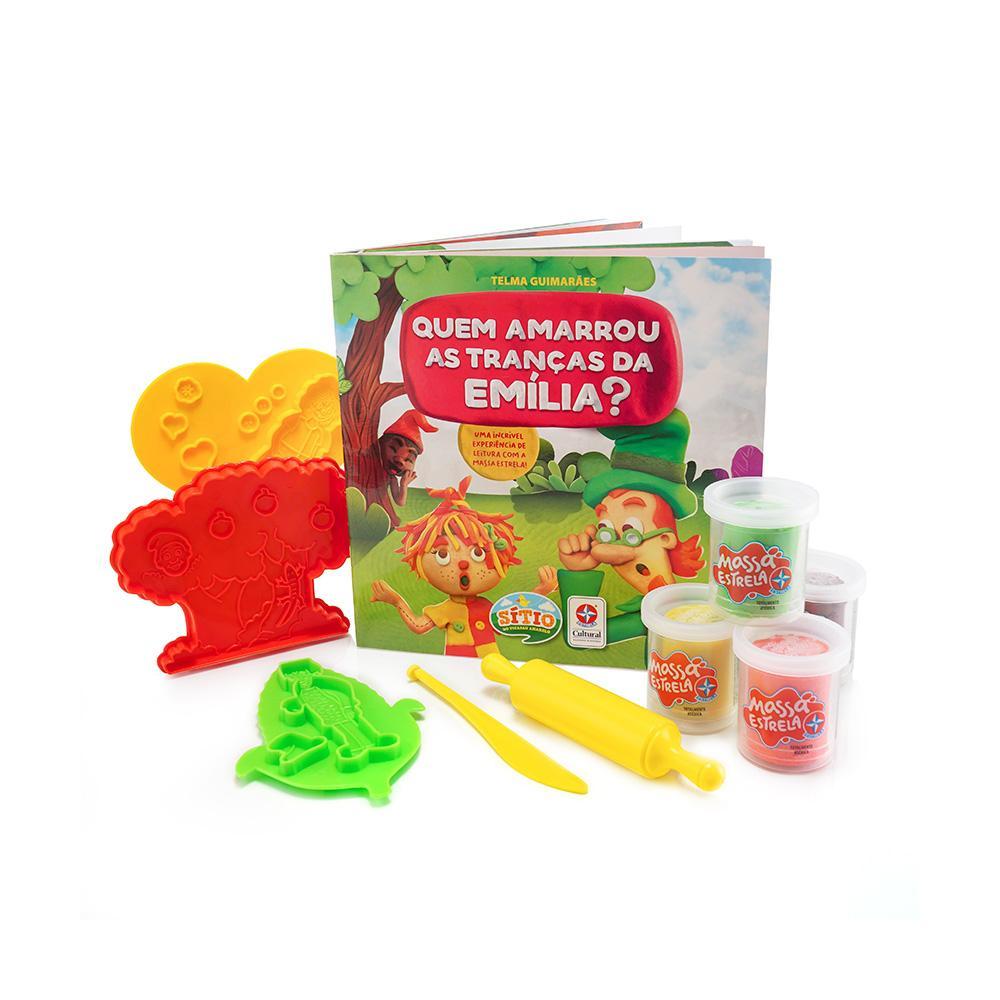 Livro Quem Amarrou as Tranças da Emilia Super Massa -Estrela - 3