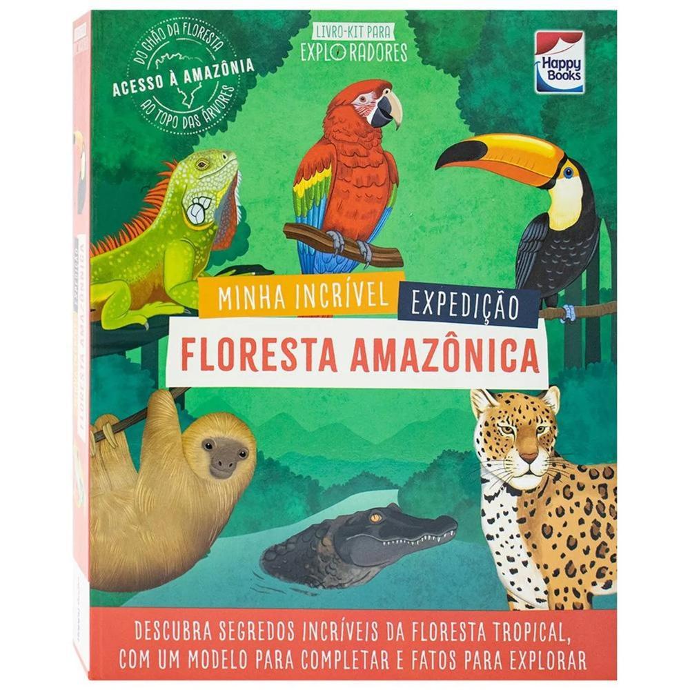 Livro para Exploradores: Floresta Amazônica - Happy Books - 1