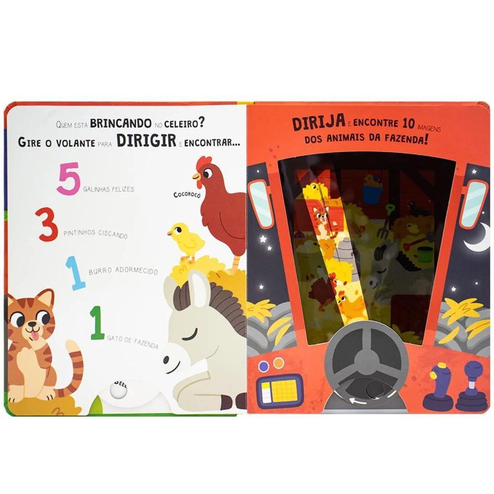 Livro Lanterna: Fazenda - Dirija & Procure - Happy Books - 2