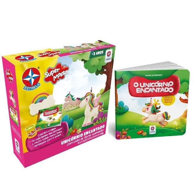 Livro O Unicórnio Encantado com Super Massa - Estrela - 1