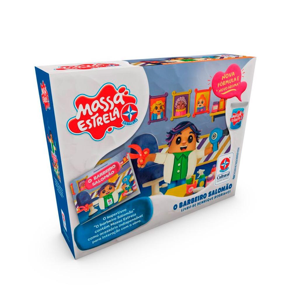 Livro o Barbeiro Salomão com Super Massa - Estrela - 1