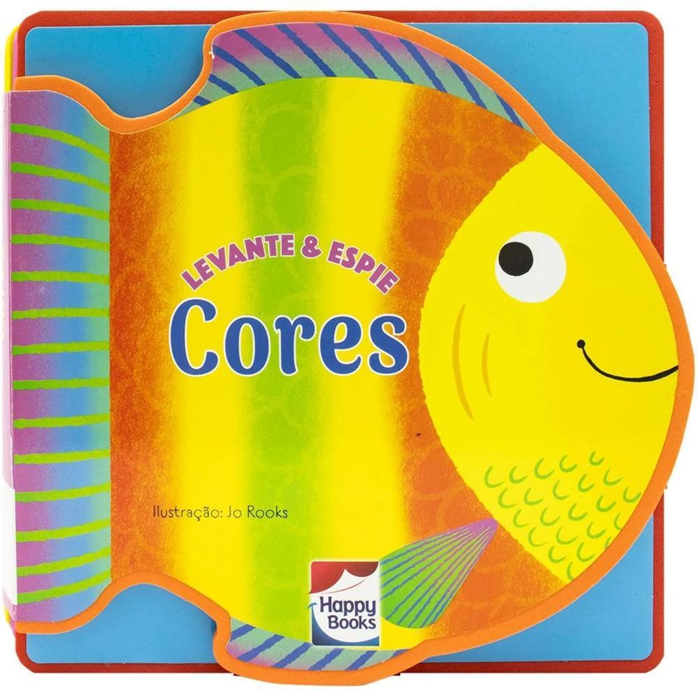 Livro Levante e Espie: Cores - Happy Books - 1