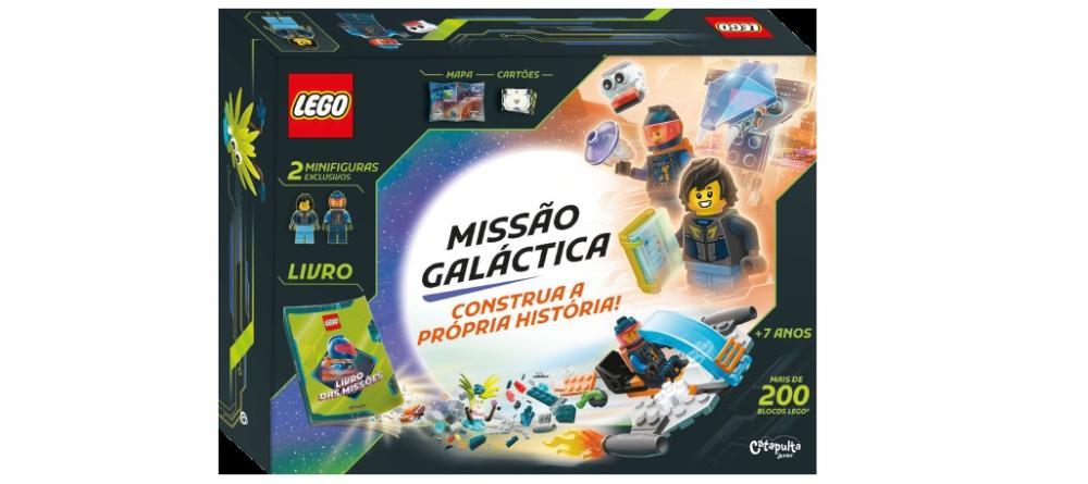 Livro Lego Missão galáctica Construa a história - Catapulta - 1