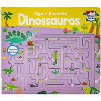 Livro Siga e Encontre: Dinossauros - Happy Books - 1