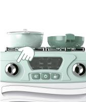 Mini Cozinha - Fogão com Som - Fênix - 4