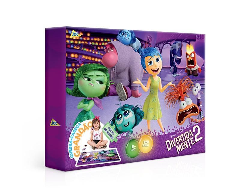 Quebra-Cabeça Divertidamente 2 120 peças grandão- Toyster - 1