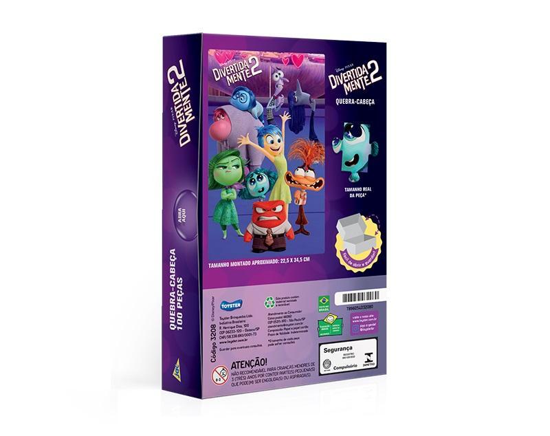 Quebra-Cabeça 100 peças Divertidamente 2- Toyster - 3