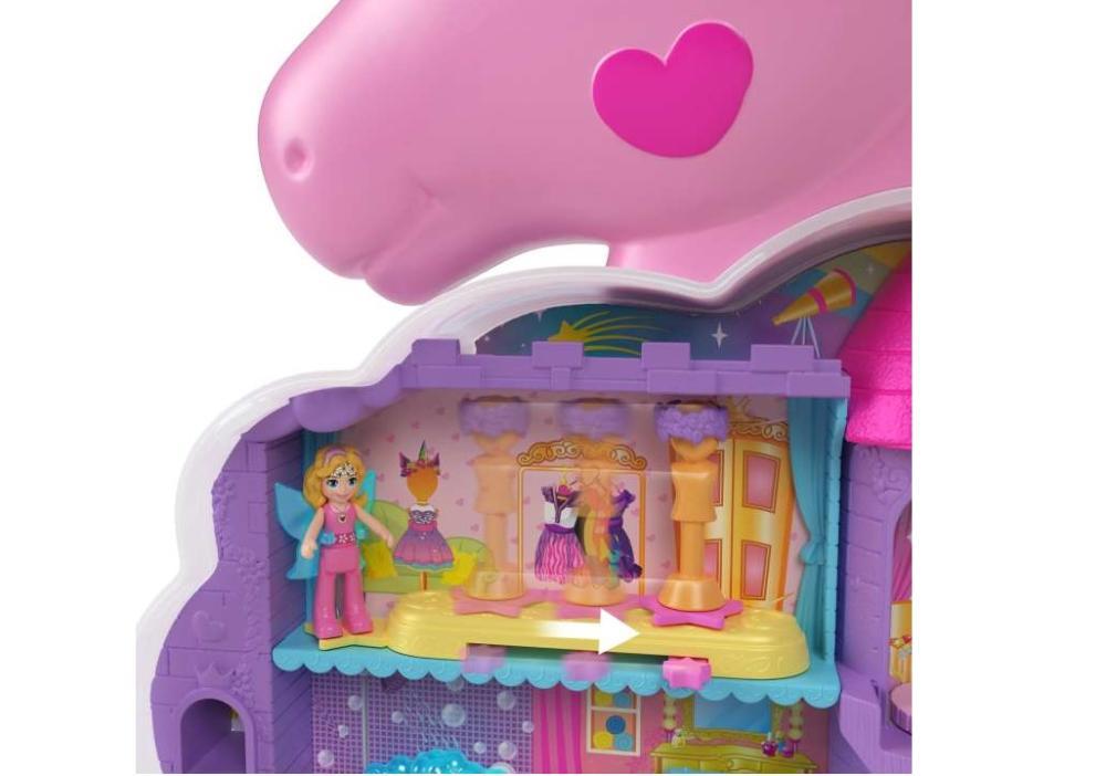 Polly Pocket Salão De Unicórnio Arco-íris - HKV51 - Mattel - 4
