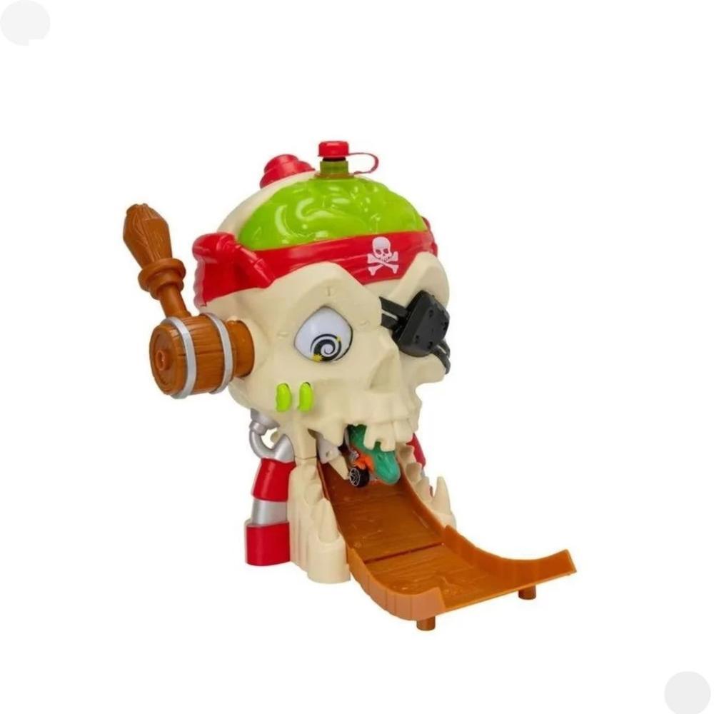 Pista Lavagem Cabeça de Pirata com 01 Carro - Fun - 2