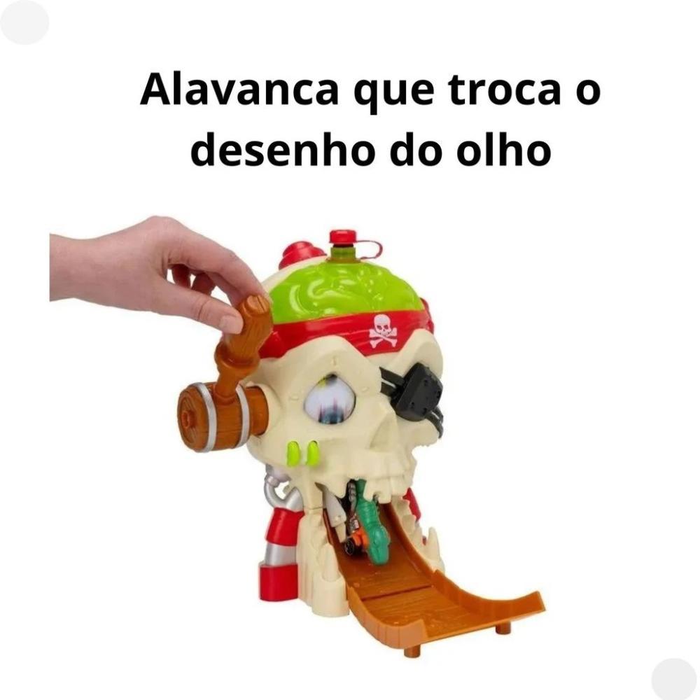 Pista Lavagem Cabeça de Pirata com 01 Carro - Fun - 5