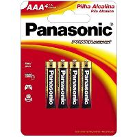 Pilha Alcalina AAA C4 - Panasonic - 1