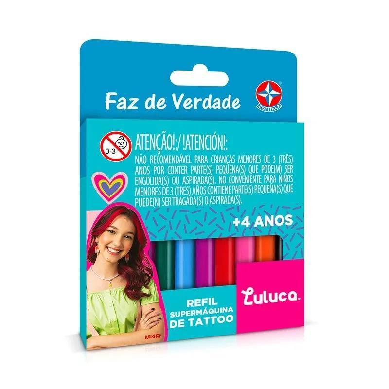 Refil - Super Máquina de Tatto - Luluca - Estrela - 2