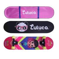 Skate Luluca com Acessórios de Segurança - Fun - 2