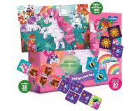 Super Kit – Unicórnios - Quebra-Cabeça 100 peças - Toyster - 2