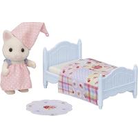 Sylvanian Families Conjunto Cama Menina Gato Primavera-Epoch - 2