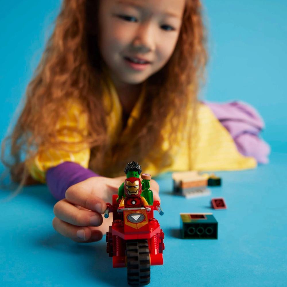 Lego 76287 Marvel - Homem de Ferro com Bicicleta e o Hulk - 3