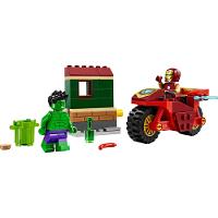 Lego 76287 Marvel - Homem de Ferro com Bicicleta e o Hulk - 1