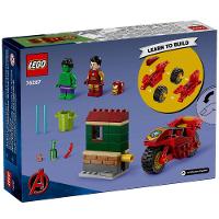 Lego 76287 Marvel - Homem de Ferro com Bicicleta e o Hulk - 4