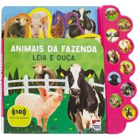 Livro Leia e Ouça: Animais da Fazenda - Happy Books - 1