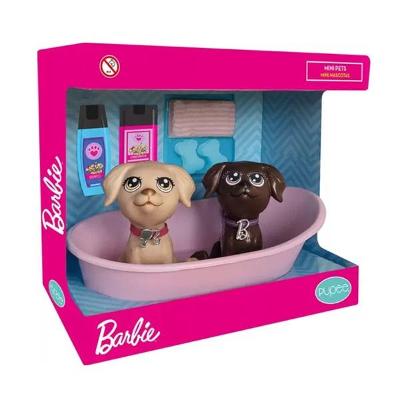 Mini Pets da Barbie - Hora do Banho - Pupee