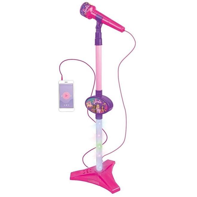 Barbie Microfone Com Pedestal Dreamtopia - Fun - 1