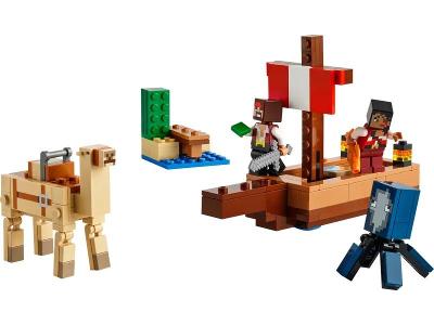 Lego 21259 - A Viagem do Barco Pirata - Minecraft 